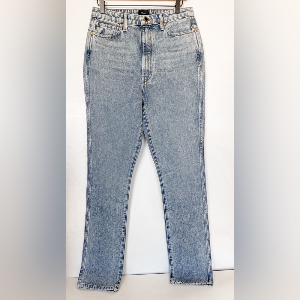 Khaite Daria high rise straight jeans NWT - Picture 2 of 11